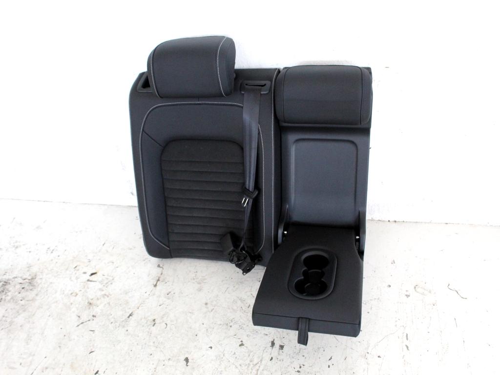 3Q0885504D SCHIENALE SEDILE POSTERIORE SDOPPIATO LATO DESTRO IN PELLE E ALCANTARA VOLKSWAGEN PASSAT SW 2.0 D 4X4 147KW AUT 5P (2021) RICAMBIO USATO