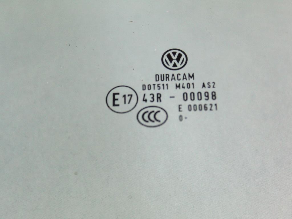 3G0845021 VETRO SCENDENTE PORTA ANTERIORE SINISTRA VOLKSWAGEN PASSAT SW 2.0 D 4X4 147KW AUT 5P (2021) RICAMBIO USATO