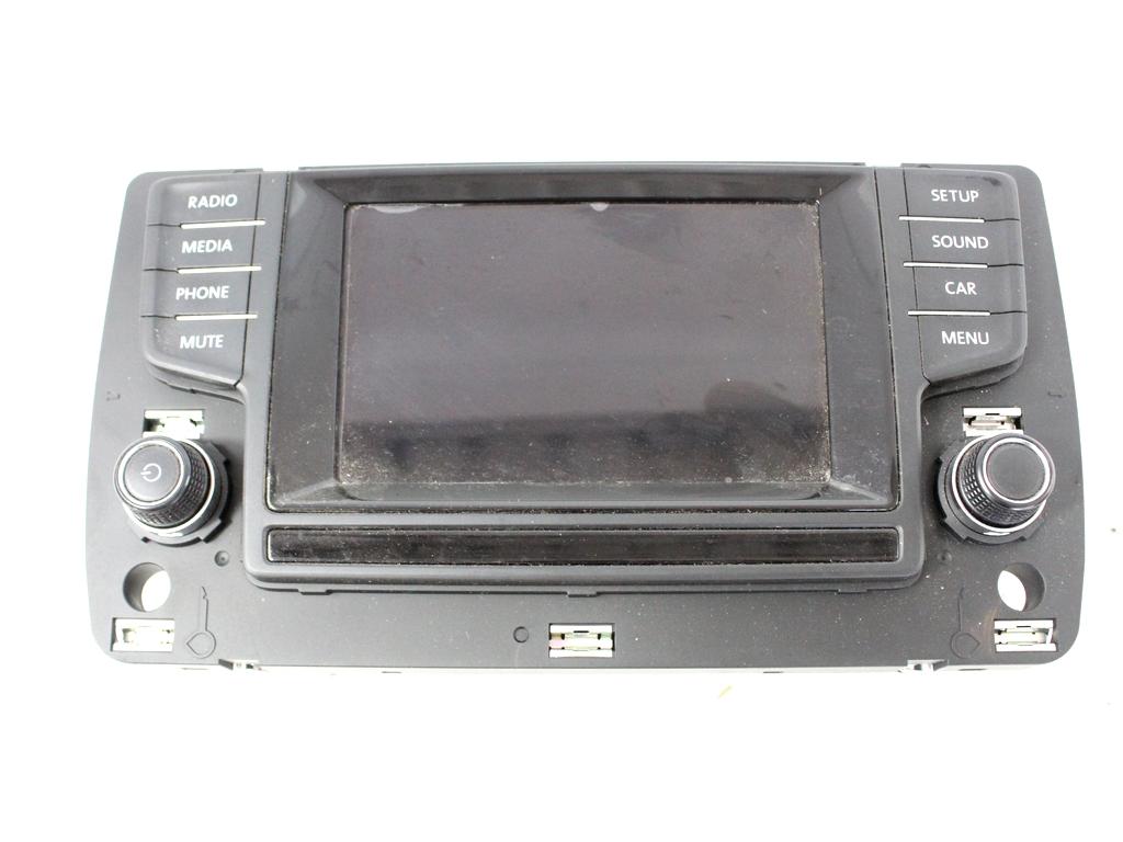 5G0919605 DISPLAY SISTEMA MULTIMEDIALE VOLKSWAGEN GOLF 7 1.6 D 77KW 5M 5P (2013) RICAMBIO USATO