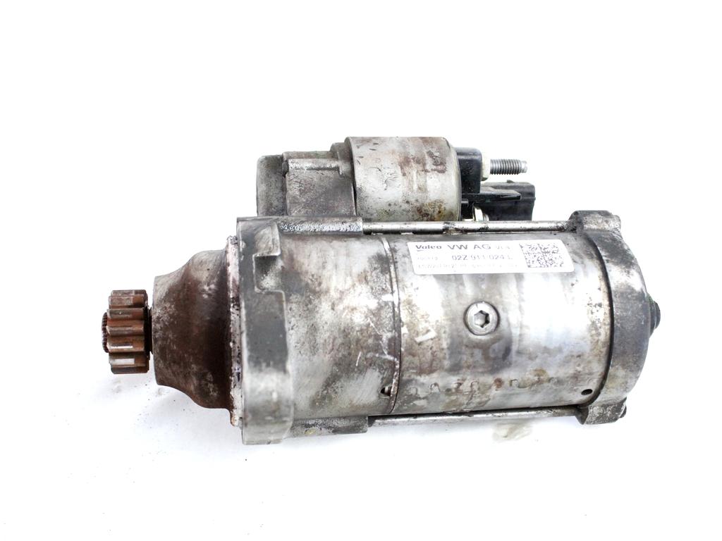 02Z911024L MOTORINO AVVIAMENTO VOLKSWAGEN GOLF 7 1.6 D 77KW 5M 5P (2013) RICAMBIO USATO