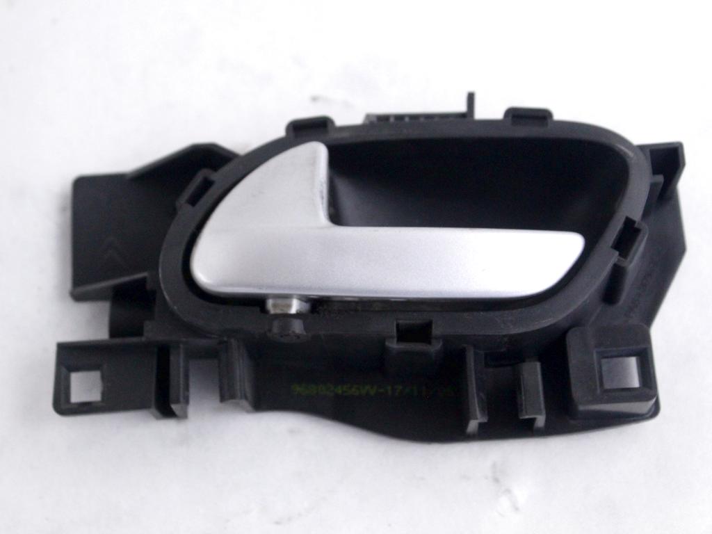 96802456VV MANIGLIA INTERNA PORTA ANTERIORE SINISTRA PEUGEOT 207 1.4 B 54KW 5M 3P (2007) RICAMBIO USATO