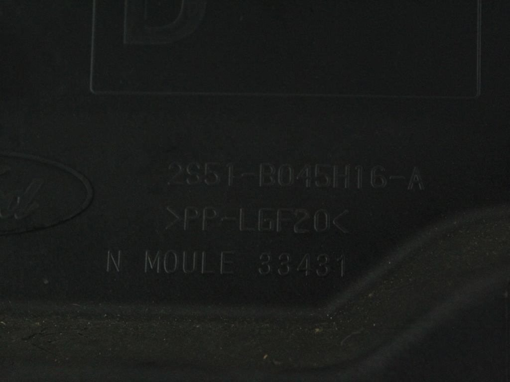 2S51-14553-AA MOTORINO MECCANISMO ALZA-VETRO ALZA-CRISTALLO PORTA ANTERIORE DESTRA FORD FIESTA ST LINE 1.6 D 66KW 5M 3P (2007) RICAMBIO USATO 2S51-B045H16-A