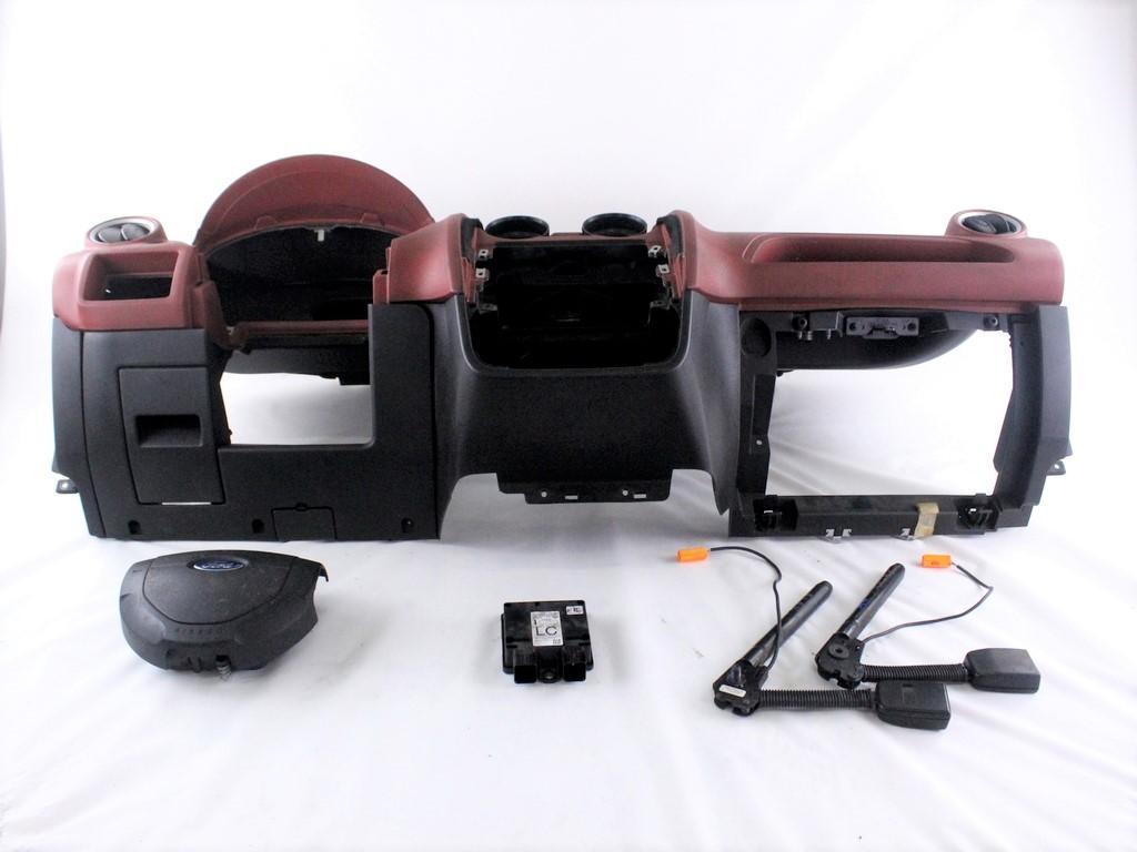 6S6T14B056LC KIT AIRBAG FORD FIESTA ST LINE 1.6 D 66KW 5M 3P (2007) RICAMBIO USATO CON CENTRALINA AIRBAG, AIRBAG VOLANTE, AIRBAG PASSEGGERO, PRETENSIONATORI CINTURE DI SICUREZZA 6S6A-A042B85-ABZHGT VP6S6X18A612AC