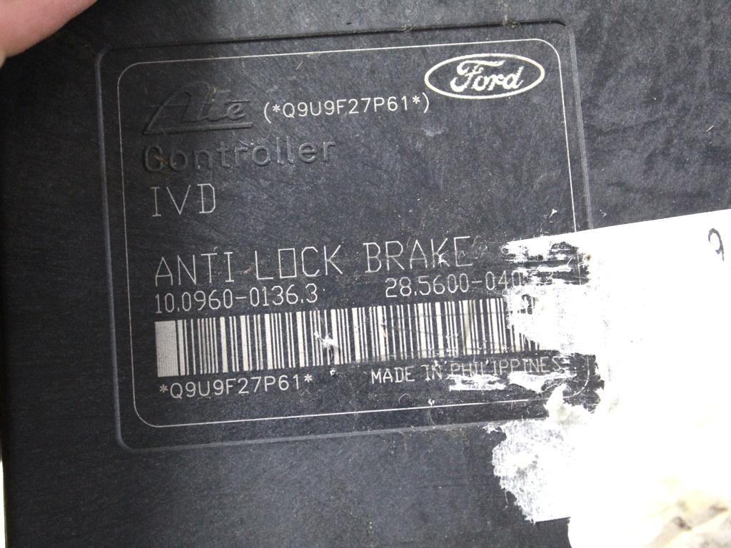 8M51-2C405-CA CENTRALINA POMPA AGGREGATO ABS FORD FOCUS 2.0 G 107KW 5M 5P (2009) RICAMBIO USATO 10.0206-0400.4 10.0960-0136.3 28.5600-0405.3