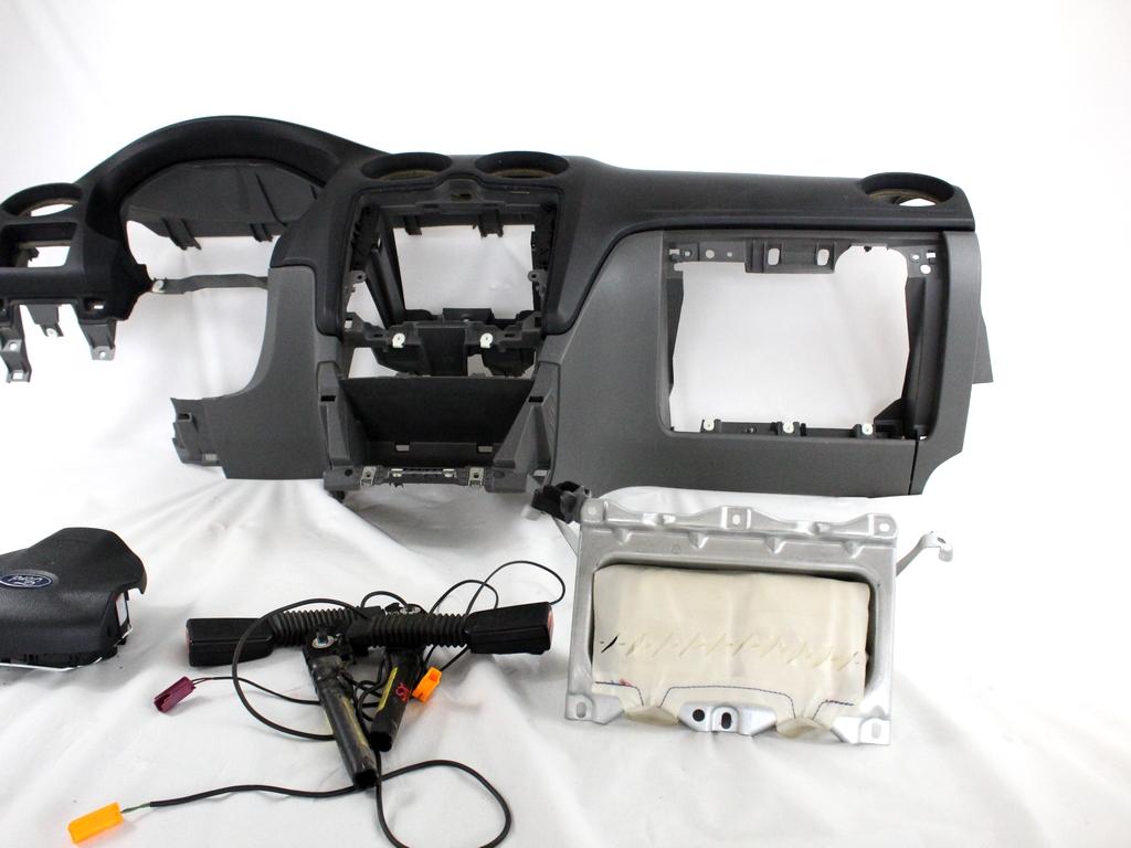 9M5T-14B321-BA KIT AIRBAG FORD FOCUS 2.0 G 107KW 5M 5P (2009) RICAMBIO USATO CON PRETENSIONATORI, CENTRALINA AIRBAG, AIRBAG VOLANTE GUIDATORE, AIRBAG PASSEGGERO, CRUSCOTTO 0285010687 4M51-A042B85-DG 6M51-A042B84-AF