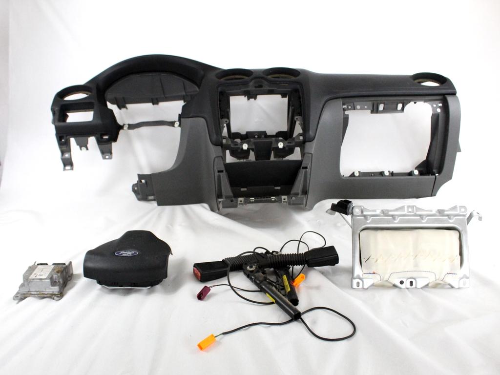 9M5T-14B321-BA KIT AIRBAG FORD FOCUS 2.0 G 107KW 5M 5P (2009) RICAMBIO USATO CON PRETENSIONATORI, CENTRALINA AIRBAG, AIRBAG VOLANTE GUIDATORE, AIRBAG PASSEGGERO, CRUSCOTTO 0285010687 4M51-A042B85-DG 6M51-A042B84-AF