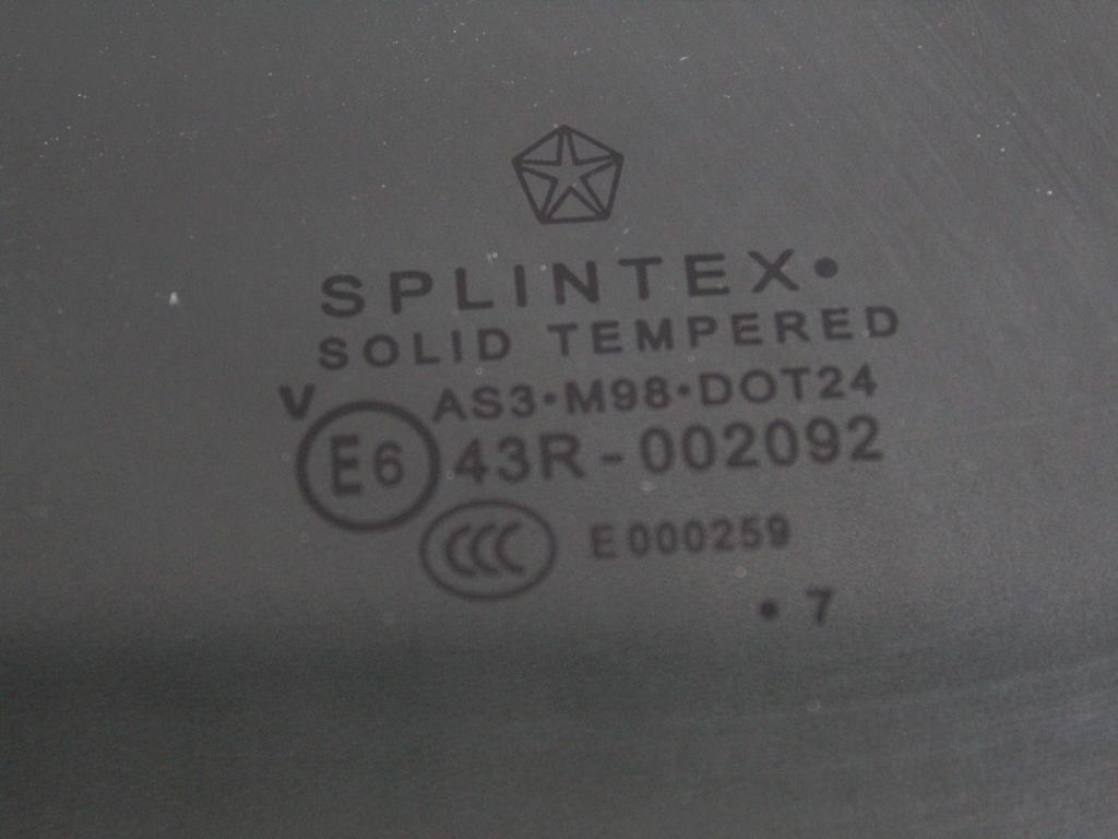 55396879AD VETRO SCENDENTE PORTA POSTERIORE SINISTRA OSCURATO JEEP GRAND CHEROKEE 3.0 D 160KW AUT 5P (2008) RICAMBIO USATO