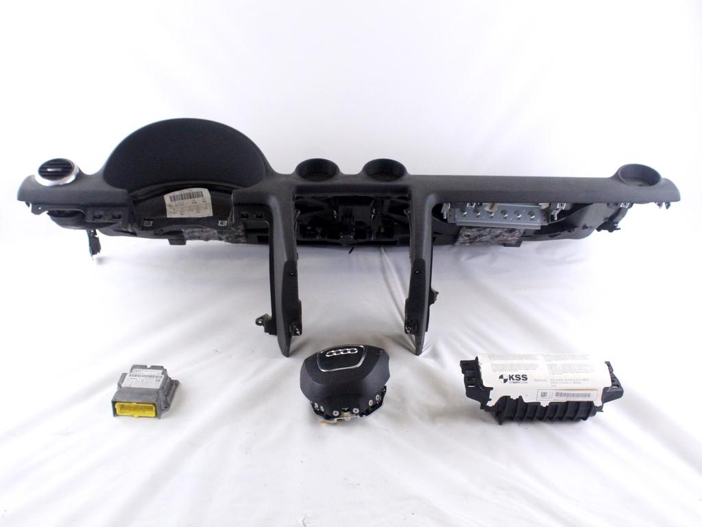 8P0959655J KIT AIRBAG AUDI A3 2.0 D 103KW 6M 5P (2009) RICAMBIO USATO CON CENTRALINA AIRBAG, AIRBAG VOLANTE, AIRBAG PASSEGGERO E CRUSCOTTO 8P7880201G 8P1857033