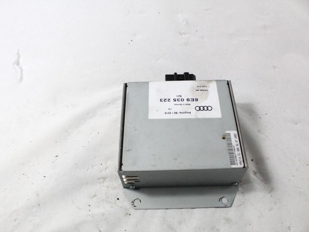 8E9035223 AMPLIFICATORE AUDIO AUDI A4 SW 1.9 D 96KW 6M 5P (2003) RICAMBIO USATO