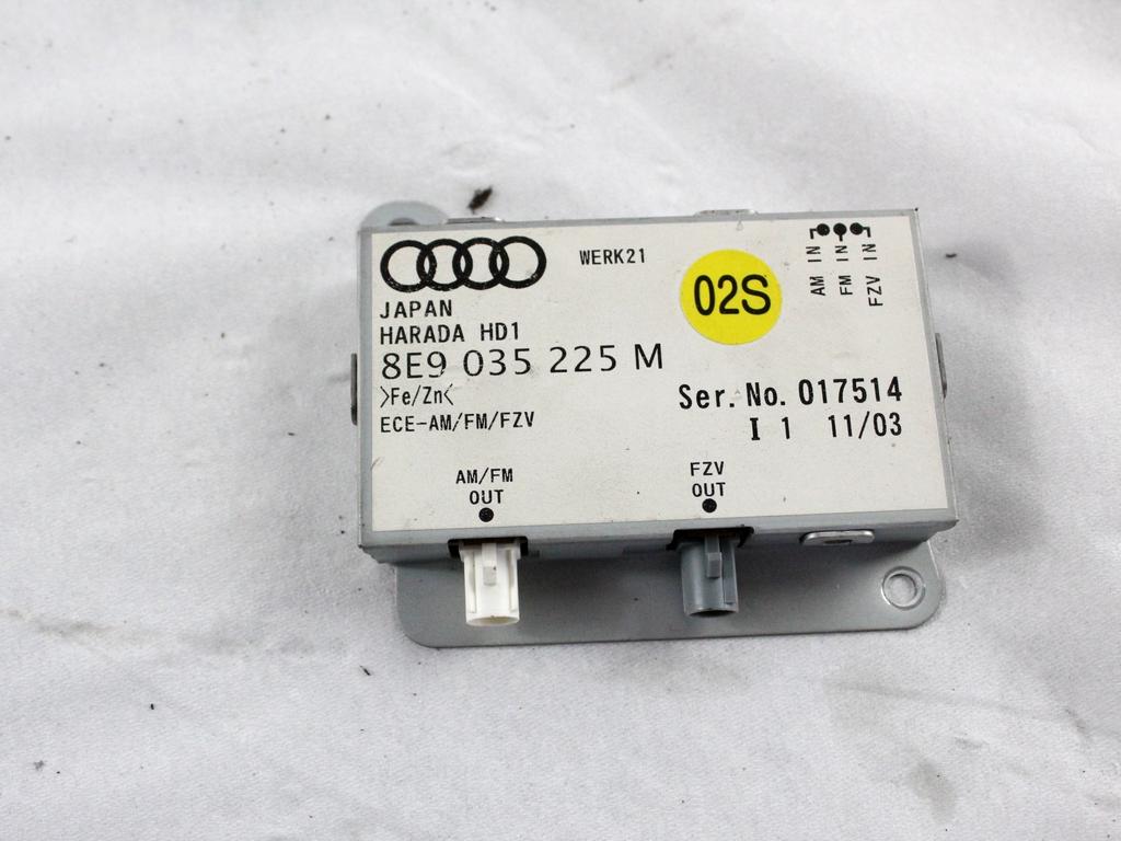 8E9035225M CENTRALINA AMPLIFICATORE ANTENNA AUDI A4 SW 1.9 D 96KW 6M 5P (2003) RICAMBIO USATO