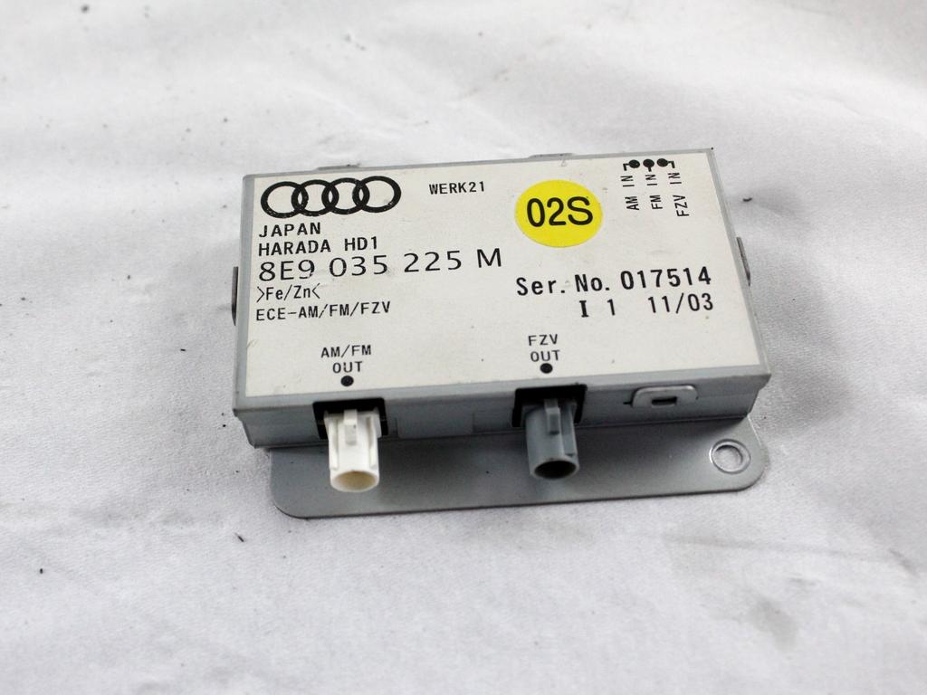 8E9035225M CENTRALINA AMPLIFICATORE ANTENNA AUDI A4 SW 1.9 D 96KW 6M 5P (2003) RICAMBIO USATO