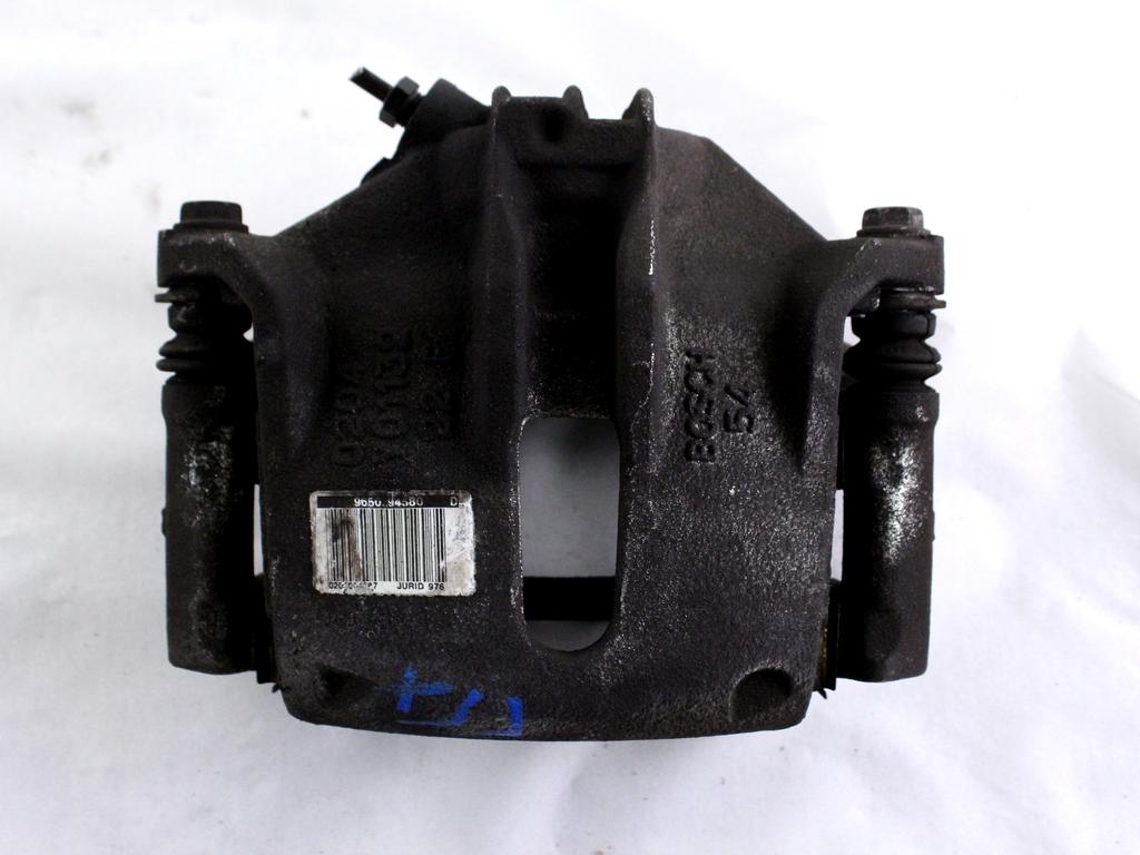 9650294580 PINZA FRENO ANTERIORE DESTRA PEUGEOT 207 1.4 B 65KW 5M 5P (2007) RICAMBIO USATO