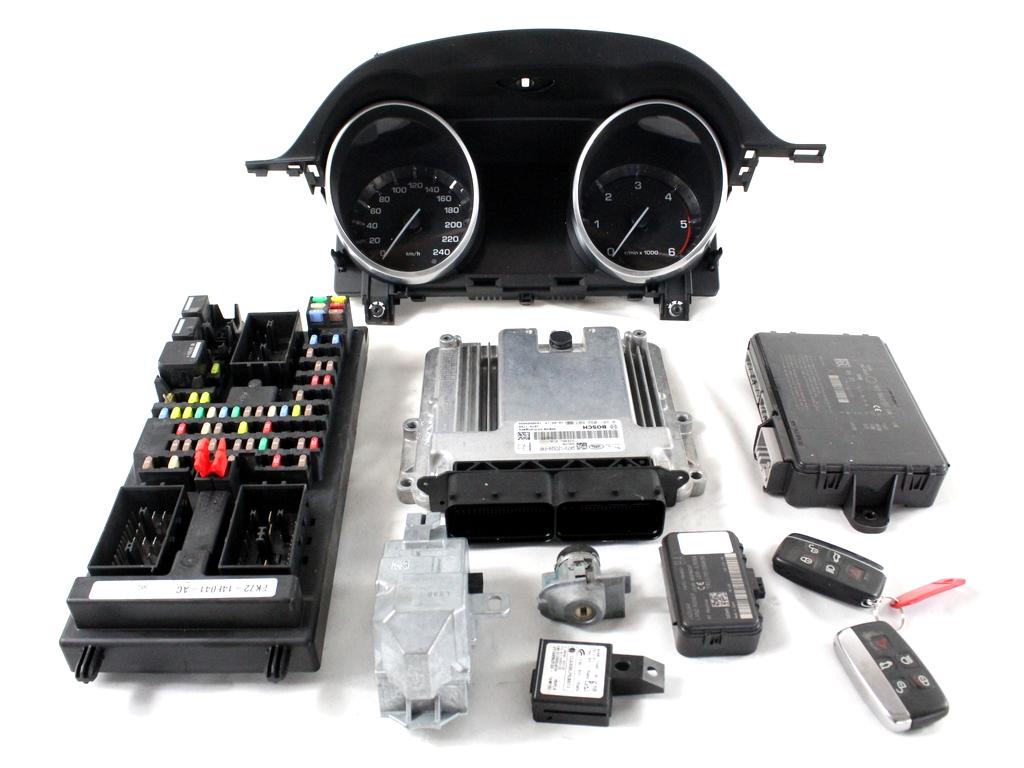 GX73-12C520-FAF KIT ACCENSIONE AVVIAMENTO LAND ROVER DISCOVERY SPORT L550 2.0 D 4X4 132KW AUT 5P (2017) RICAMBIO USATO CENTRALINA MOTORE, QUADRO, DOPPIA CHIAVE 0281032607 FK72-19H440-BF FK72-14F041-AC GK7210849EC BJ32-3K772-AD AH4N-15607-AE FK72-15K602-BA