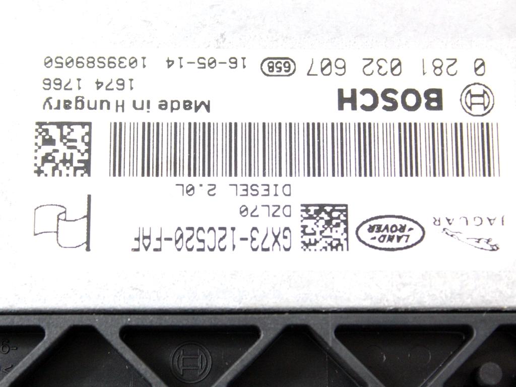 GX73-12C520-FAF KIT ACCENSIONE AVVIAMENTO LAND ROVER DISCOVERY SPORT L550 2.0 D 4X4 132KW AUT 5P (2017) RICAMBIO USATO CENTRALINA MOTORE, QUADRO, DOPPIA CHIAVE 0281032607 FK72-19H440-BF FK72-14F041-AC GK7210849EC BJ32-3K772-AD AH4N-15607-AE FK72-15K602-BA