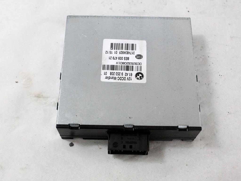 61429253208 CENTRALINA MODULO CONVERTITORE DI TENSIONE DC/DC BMW X1 E84 18D 2.0 D 105KW 6M 5P (2012) RICAMBIO USATO 