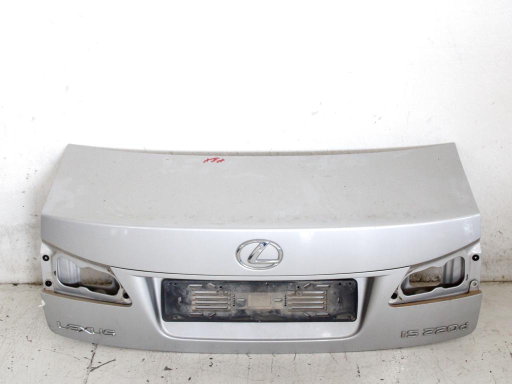 6440153112 PORTELLONE COFANO POSTERIORE BAULE LEXUS IS II E2 220D 2.2D 130KW 6M 5P (2006) RICAMBIO USATO 64401-53110 