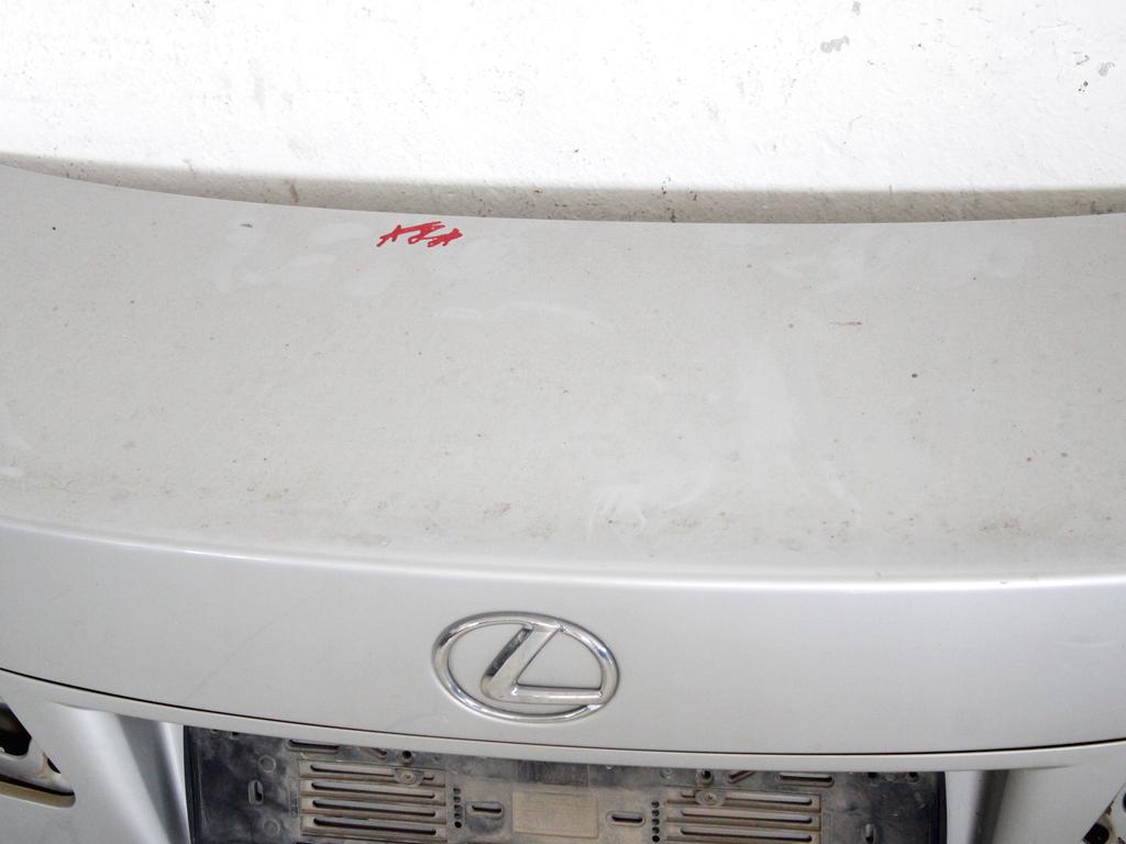 6440153112 PORTELLONE COFANO POSTERIORE BAULE LEXUS IS II E2 220D 2.2D 130KW 6M 5P (2006) RICAMBIO USATO 64401-53110 