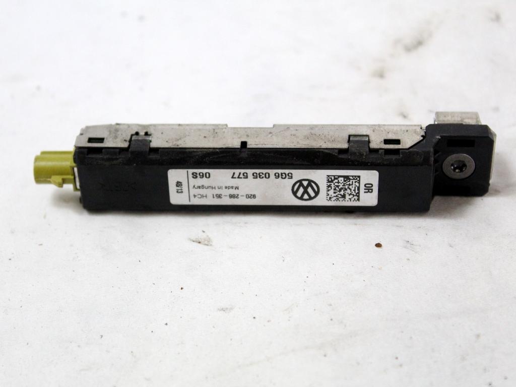 5G6035577 CENTRALINA AMPLIFICATORE ANTENNA VOLKSWAGEN GOLF 7 1.6 D 77KW 5M 5P (2014) RICAMBIO USATO