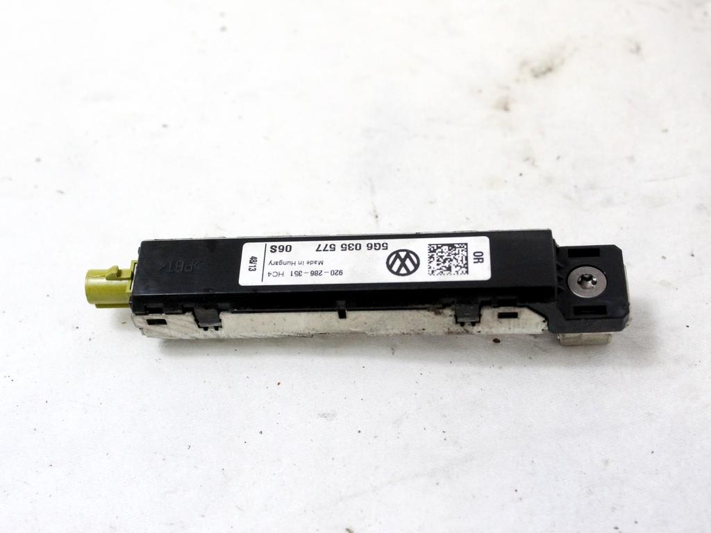 5G6035577 CENTRALINA AMPLIFICATORE ANTENNA VOLKSWAGEN GOLF 7 1.6 D 77KW 5M 5P (2014) RICAMBIO USATO