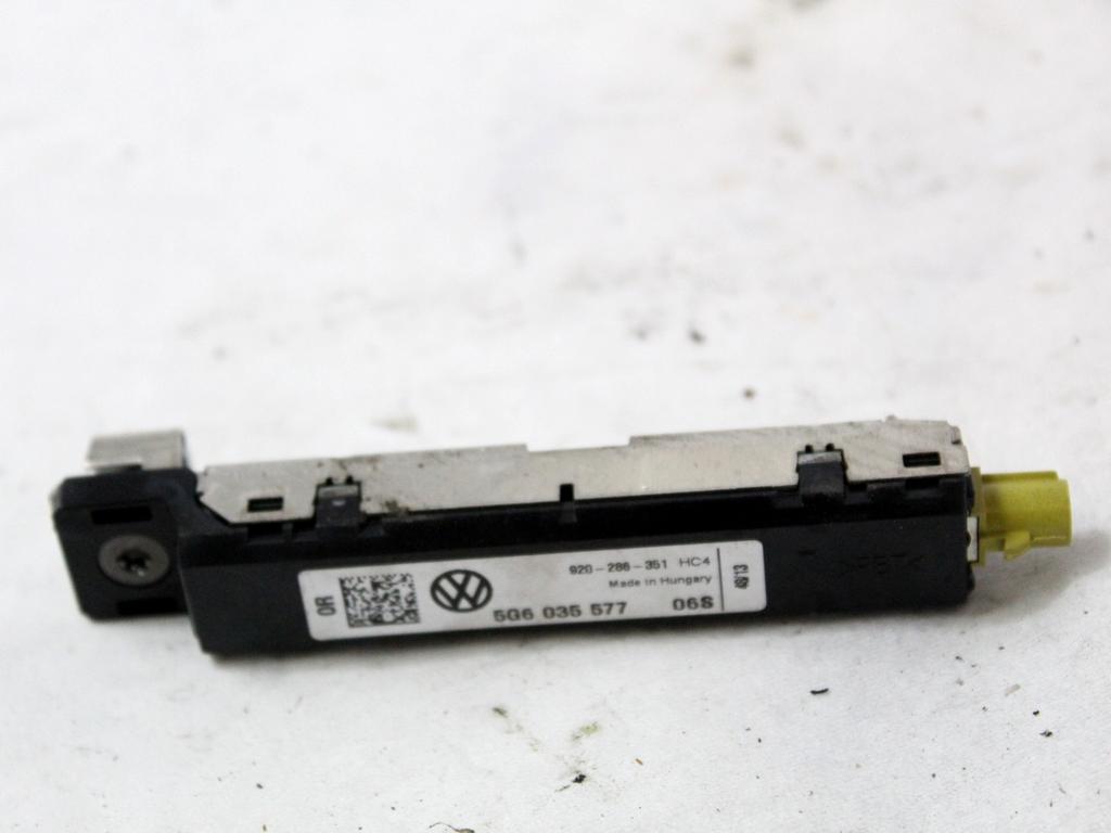 5G6035577 CENTRALINA AMPLIFICATORE ANTENNA VOLKSWAGEN GOLF 7 1.6 D 77KW 5M 5P (2014) RICAMBIO USATO