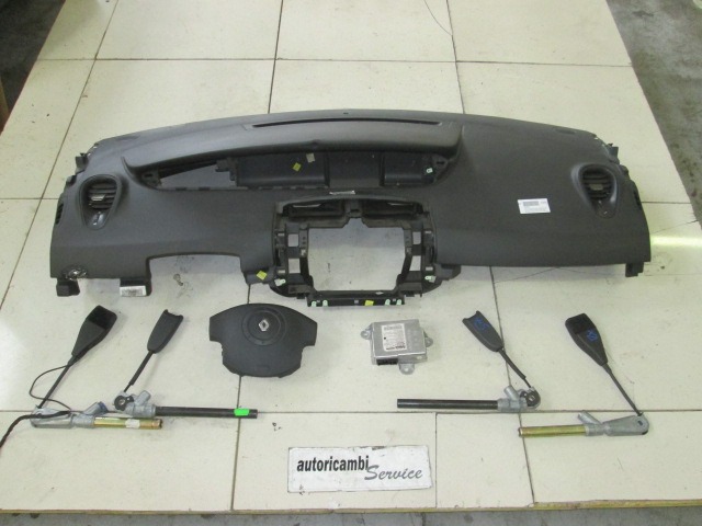 KIT AIRBAG KOMPLET OEM N.  ORIGINAL REZERVNI DEL RENAULT SCENIC/GRAND SCENIC JM0/1 MK2 (2003 - 2009) BENZINA LETNIK 2005