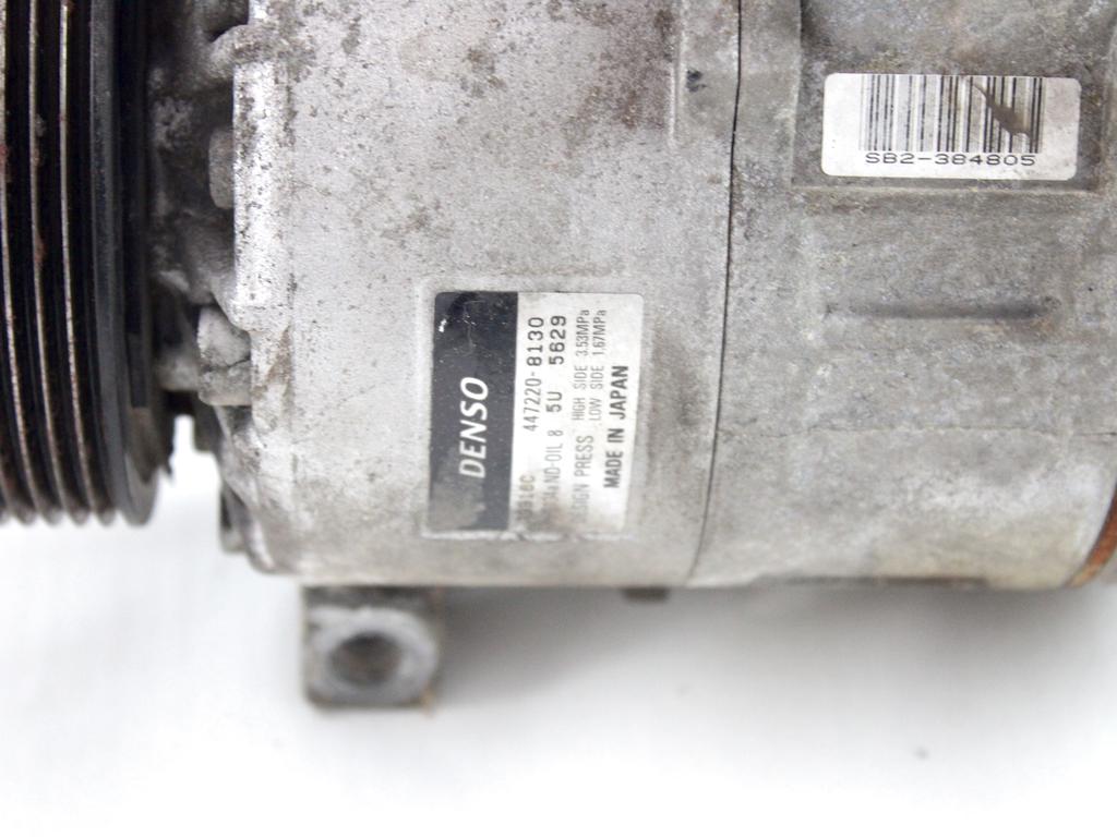 447220-8130 COMPRESSORE CLIMATIZZATORE CLIMA A/C OPEL ZAFIRA A 1.8 B 85KW 5M 5P (1999) RICAMBIO USATO