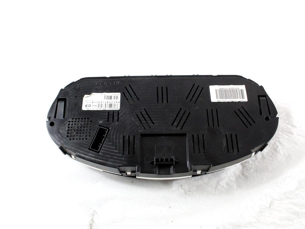 248106944R QUADRO STRUMENTI CONTACHILOMETRI RENAULT MEGANE 3 SW 1.6 G 81KW 6M 5P (2010) RICAMBIO USATO