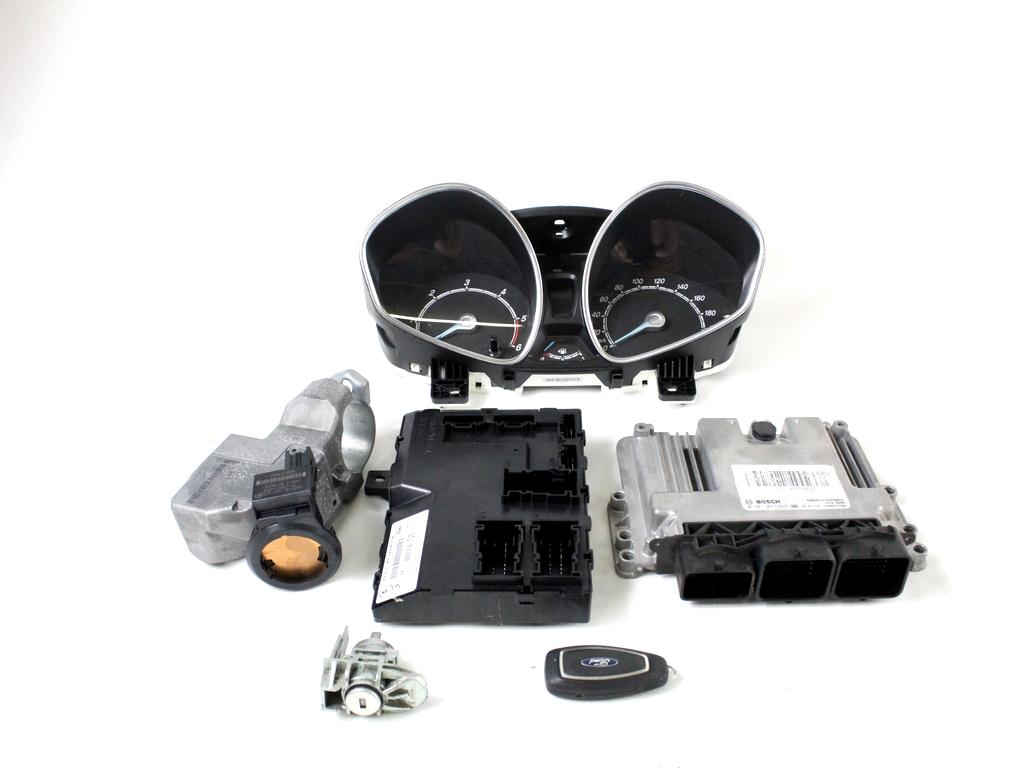 CV1A-12A650-GE KIT ACCENSIONE AVVIAMENTO FORD B-MAX 1.5 D 55KW 5M 5P (2015) RICAMBIO USATO CON CENTRALINA MOTORE, QUADRO STRUMENTI, BLOCCHETTI CON CHIAVE CV1A-12A650-GC 0281031525 8V21-3K772-AE 8A6T-15607-AC CB1T-10849-GAS DN1T-15K600-GE