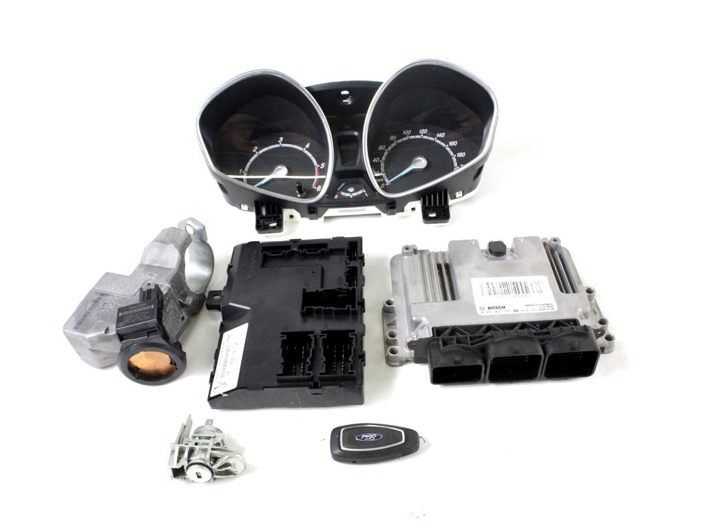 CV1A-12A650-GE KIT ACCENSIONE AVVIAMENTO FORD B-MAX 1.5 D 55KW 5M 5P (2015) RICAMBIO USATO CON CENTRALINA MOTORE, QUADRO STRUMENTI, BLOCCHETTI CON CHIAVE CV1A-12A650-GC 0281031525 8V21-3K772-AE 8A6T-15607-AC CB1T-10849-GAS DN1T-15K600-GE