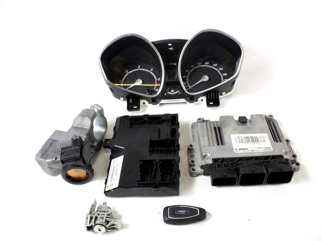 CV1A-12A650-GE KIT ACCENSIONE AVVIAMENTO FORD B-MAX 1.5 D 55KW 5M 5P (2015) RICAMBIO USATO CON CENTRALINA MOTORE, QUADRO STRUMENTI, BLOCCHETTI CON CHIAVE CV1A-12A650-GC 0281031525 8V21-3K772-AE 8A6T-15607-AC CB1T-10849-GAS DN1T-15K600-GE