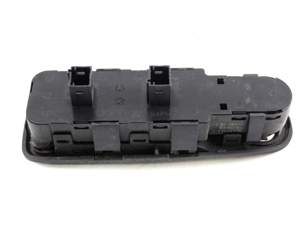 96639383ZD GRUPPO DI COMANDO ALZA-VETRI ALZA-CRISTALLI PORTA ANTERIORE SINISTRA CITROEN C4 PICASSO 1.6 D 80KW AUT 5P (2008) RICAMBIO USATO CON REGOLAZIONE RETROVISORI ELETTRICI