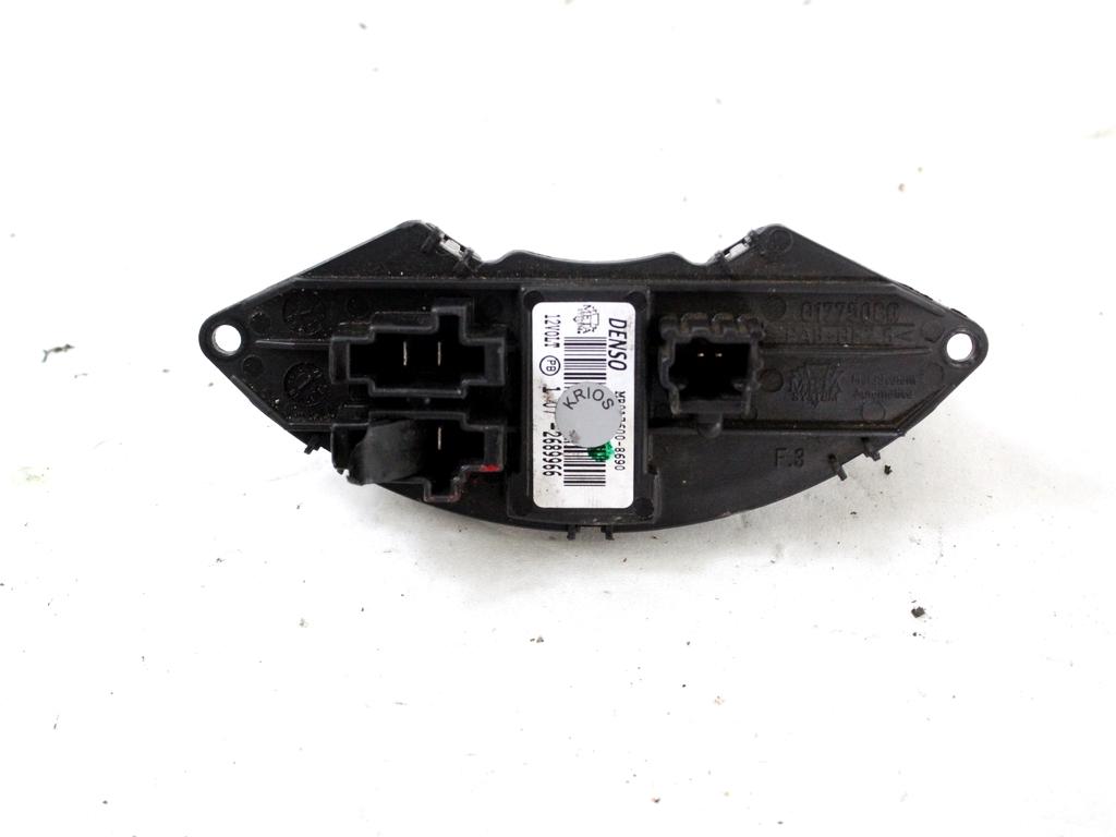 6441CE RESISTENZA RISCALDAMENTO CLIMATIZZATORE CITROEN C4 PICASSO 1.6 D 80KW AUT 5P (2008) RICAMBIO USATO MR017600-8690