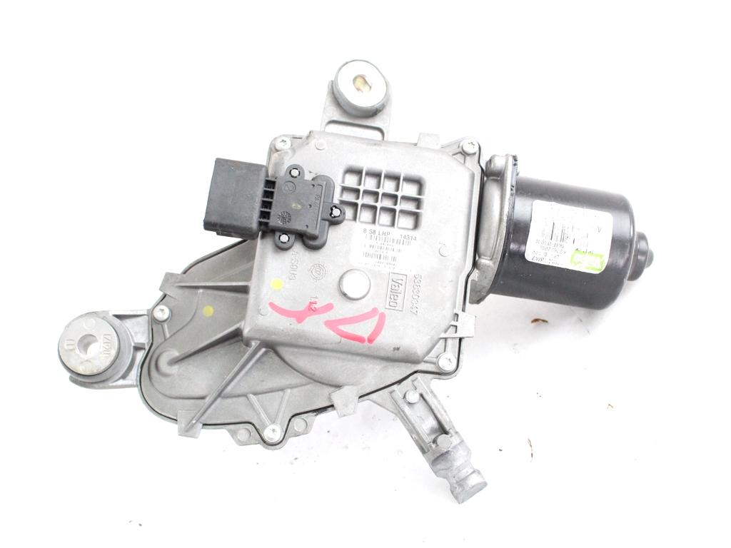 9687622080 MOTORINO TERGIPARABREZZA LATO DESTRO CITROEN C4 PICASSO 1.6 D 80KW AUT 5P (2008) RICAMBIO USATO W000013747