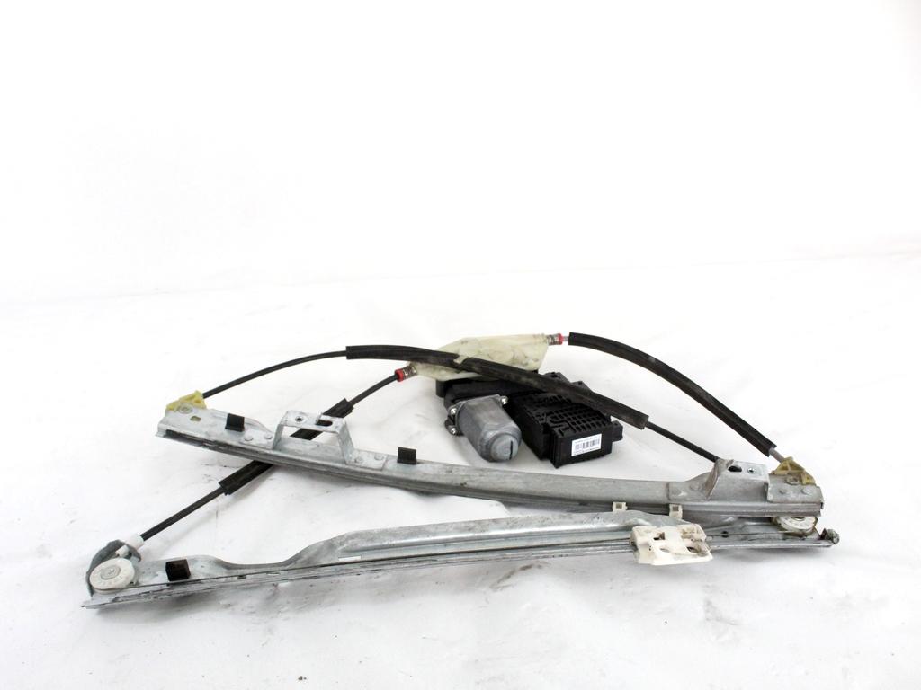 9682493680 MOTORINO MECCANISMO ALZA-VETRO ALZA-CRISTALLO PORTA ANTERIORE DESTRA CITROEN C4 PICASSO 1.6 D 80KW AUT 5P (2008) RICAMBIO USATO 9682495580