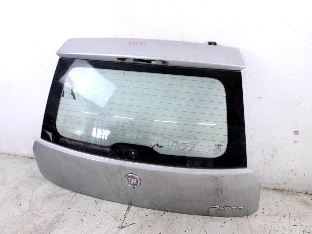 51938460 PORTELLONE COFANO POSTERIORE BAULE FIAT GRANDE PUNTO 1.3 D 55KW 5M 5P (2008) RICAMBIO USATO CON LUNOTTO