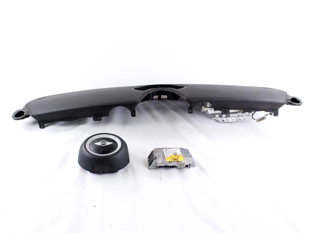 65773451779 KIT AIRBAG MINI CLUBMAN R55 D 1.6 D 80KW 6M 5P (2008) RICAMBIO USATO CON CENTRALINA MOTORE, AIRBAG VOLANTE, AIRBAG PASSEGGERO, CRUSCOTTO 32302757663 51452755735 51452752769