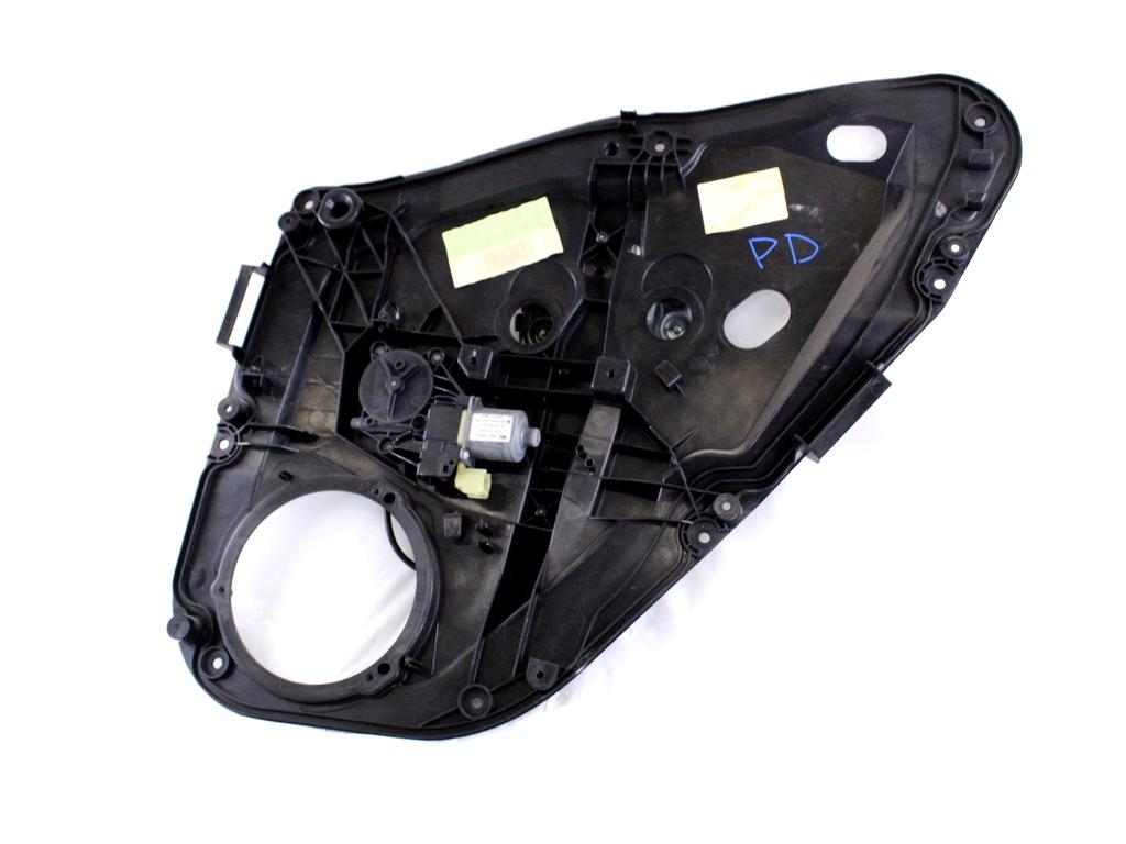 8A61A045H22AF MOTORINO MECCANISMO ALZA-VETRO ALZA-CRISTALLO PORTA POSTERIORE DESTRA FORD FIESTA 1.2 B 60KW 5M 5P (2008) RICAMBIO USATO 8A61-14553-A