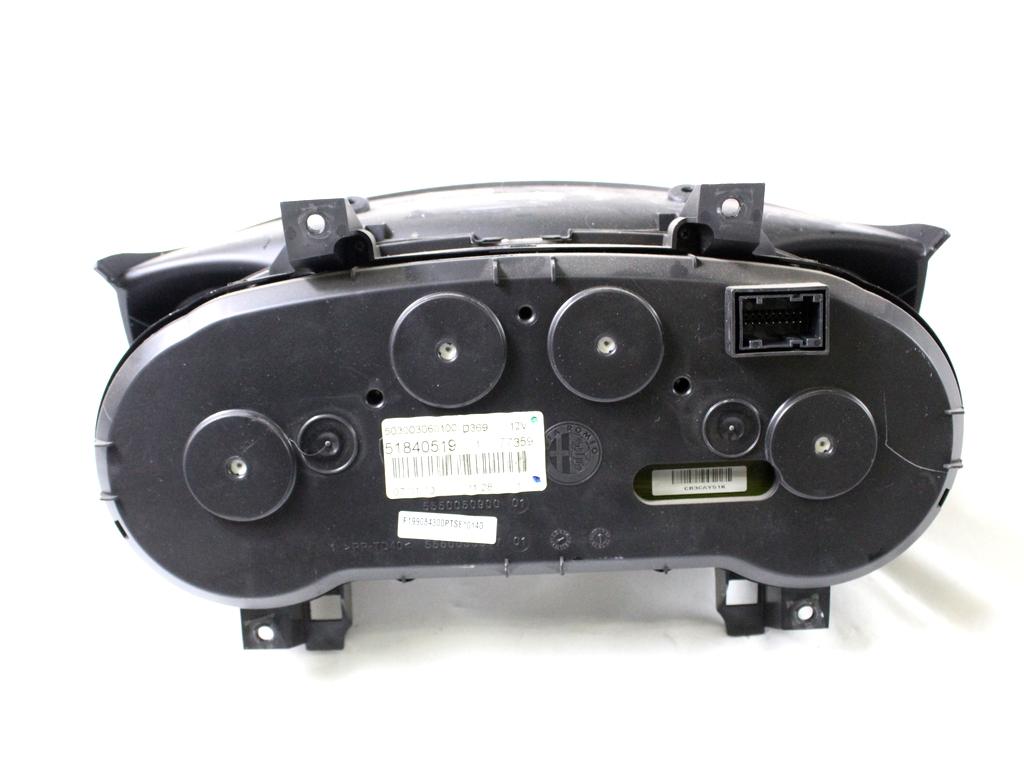 51840519 QUADRO STRUMENTI CONTACHILOMETRI FIAT PUNTO EVO 1.3 D 70KW 5M 5P (2010) RICAMBIO USATO