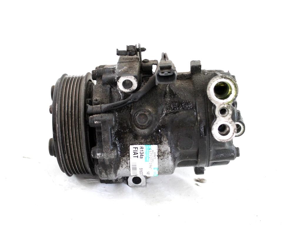 51803075 COMPRESSORE CLIMATIZZATORE CLIMA A/C FIAT PUNTO EVO 1.3 D 70KW 5M 5P (2010) RICAMBIO USATO