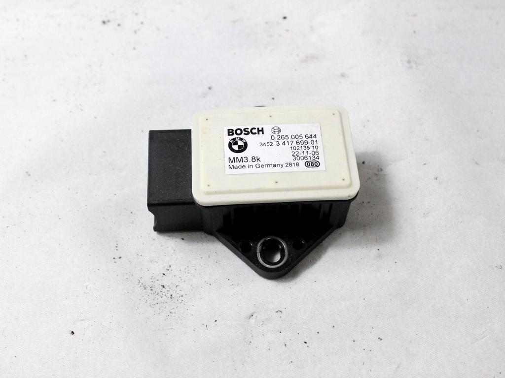 34523417699 SENSORE ESP IMBARDATA BMW X3 E83 2.0 D 4X4 110KW 6M 5P (2007) RICAMBIO USATO 0265005644