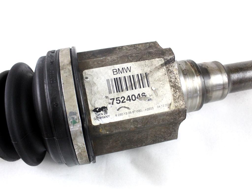 7524046 SEMIASSE SEMIALBERO ANTERIORE DESTRO CON GIUNTO BMW X3 E83 2.0 D 4X4 110KW 6M 5P (2007) RICAMBIO USATO