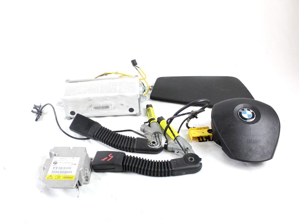 65773424581 KIT AIRBAG BMW X3 E83 2.0 D 4X4 110KW 6M 5P (2007) RICAMBIO USATO CON PRETENSIONATORI CINTURE DI SICUREZZA, CENTRALINA AIRBAG, AIRBAG VOLANTE GUIDATORE, AIRBAG PASSEGGERO 0285001870 7056041