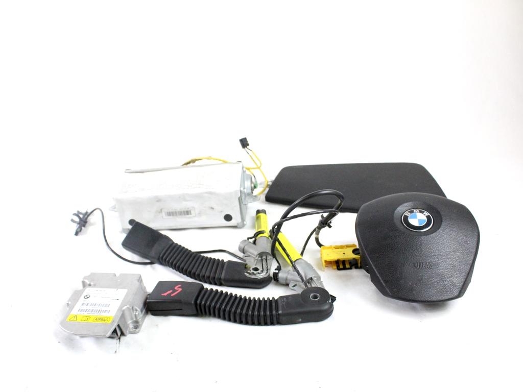 65773424581 KIT AIRBAG BMW X3 E83 2.0 D 4X4 110KW 6M 5P (2007) RICAMBIO USATO CON PRETENSIONATORI CINTURE DI SICUREZZA, CENTRALINA AIRBAG, AIRBAG VOLANTE GUIDATORE, AIRBAG PASSEGGERO 0285001870 7056041