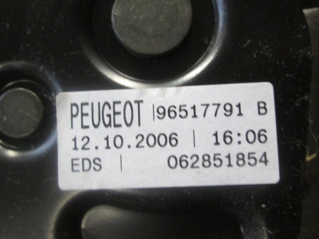 OEM N. 96517791 ORIGINAL REZERVNI DEL PEUGEOT 207 / 207 CC WA WC WD WK (2006 - 05/2009) BENZINA LETNIK 2006