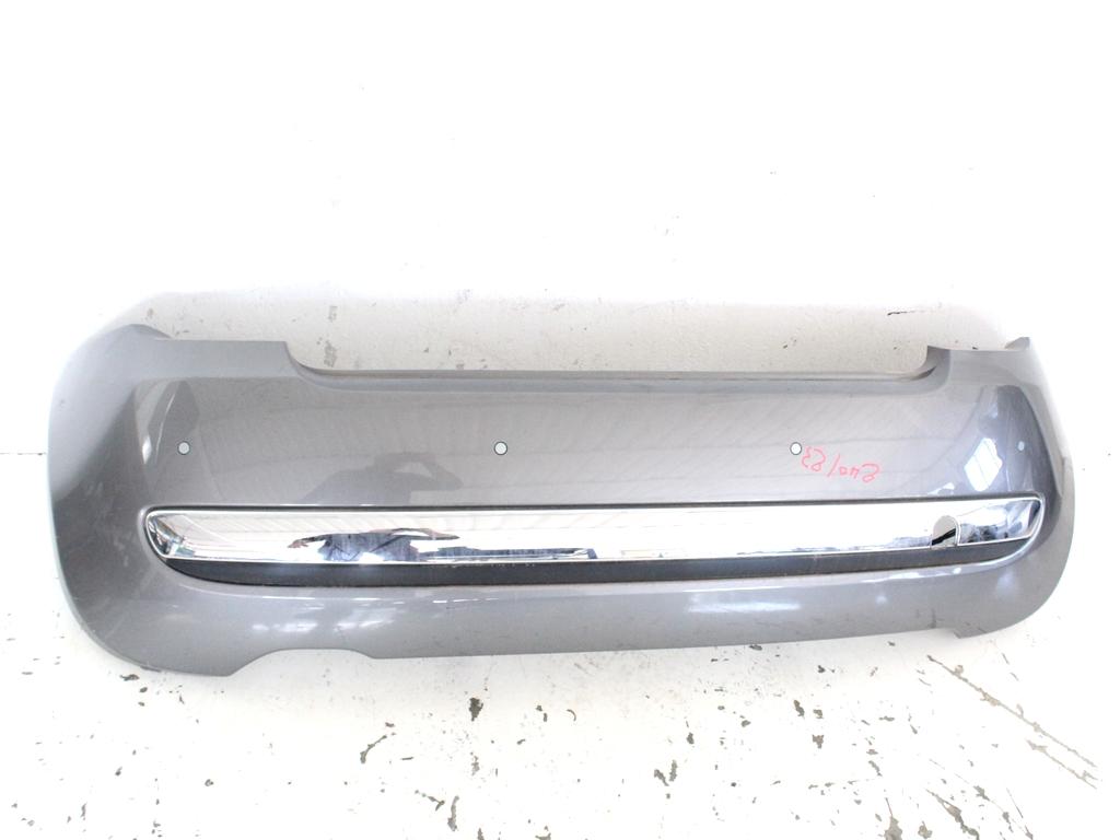 735425627 PARAURTI POSTERIORE FIAT 500 1.2 B 51KW 5M 3P (2014) RICAMBIO USATO CON PREDISPOSIZIONE SENSORI DI PARCHEGGIO AFTERMARKET