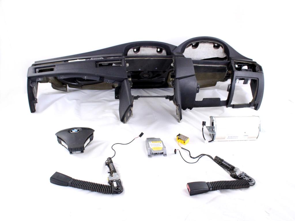 65779118931 KIT AIRBAG BMW SERIE 5 520D E61 SW RHD 2.0 D 120KW 6M 5P (2006) RICAMBIO USATO CON CENTRALINA AIRBAG, AIRBAG VOLANTE, AIRBAG PASSEGGERO, PRETENSIONATORI CINTURE DI SICUREZZA, CRUSCOTTO 33677298804 397039708121 6982519 6982520 51459123711