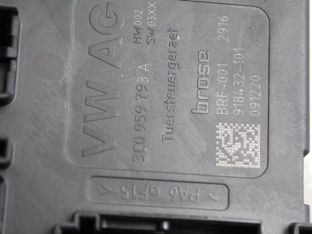 1P0837461A MOTORINO MECCANISMO ALZA-VETRO ALZA-CRISTALLO PORTA ANTERIORE SINISTRA SEAT LEON 1.6 G 75KW 5M 5P (2010) RICAMBIO USATO 1P0837401N 1T0959701AG 3C0959793A