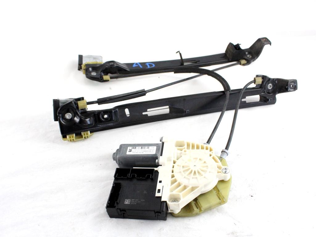 1P0837462A MOTORINO MECCANISMO ALZA-VETRO ALZA-CRISTALLO PORTA ANTERIORE DESTRA SEAT LEON 1.6 G 75KW 5M 5P (2010) RICAMBIO USATO 1P0837402N 1T0959702AC 3C0959792A