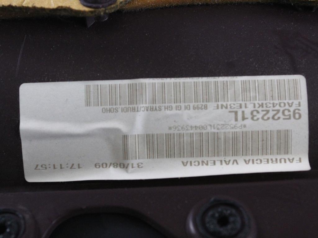 8A61-A23943-A PANNELLO INTERNO PORTA ANTERIORE SINISTRA FORD FIESTA 1.4 G 71KW 5M 5P (2009) RICAMBIO USATO