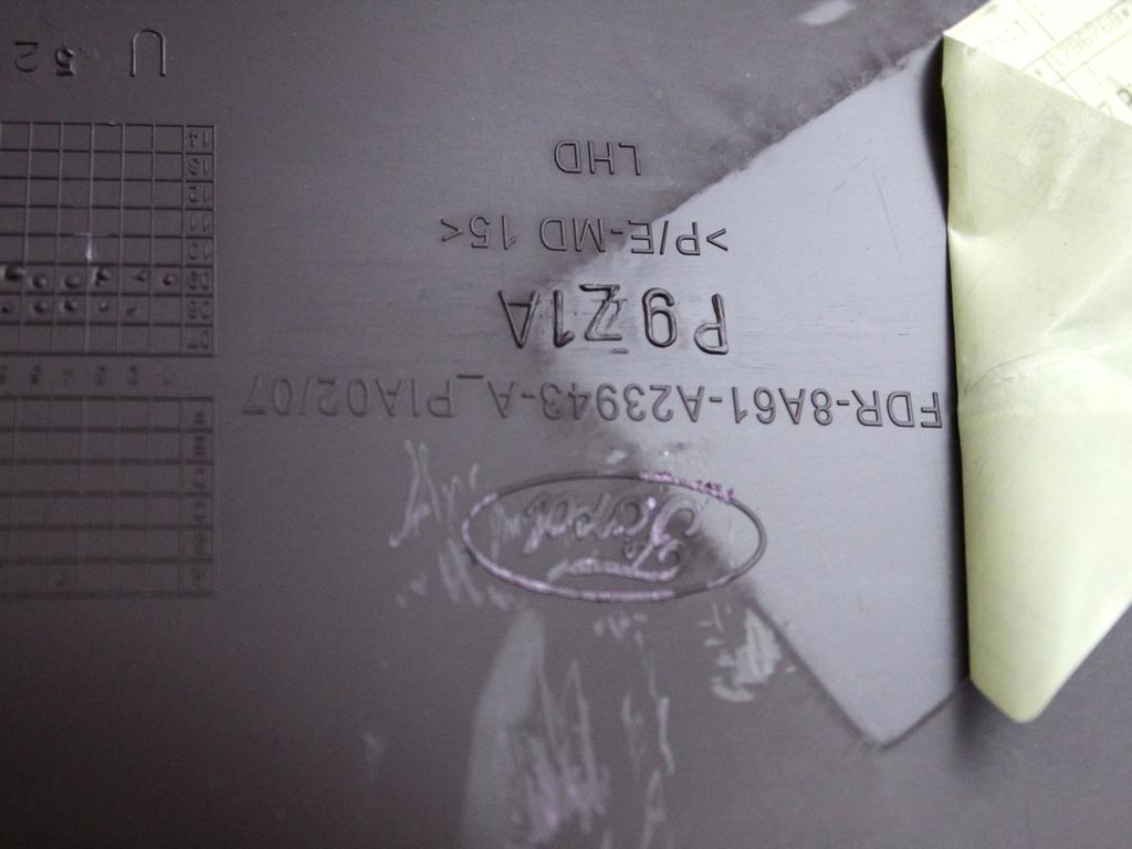 8A61-A23943-A PANNELLO INTERNO PORTA ANTERIORE SINISTRA FORD FIESTA 1.4 G 71KW 5M 5P (2009) RICAMBIO USATO